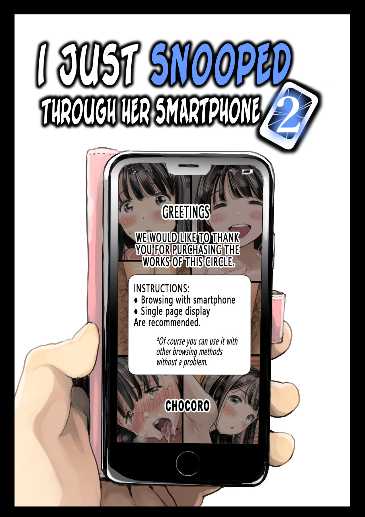 Hentai Manga Comic-I Just Snooped through Her Smartphone-Chapter 2-1